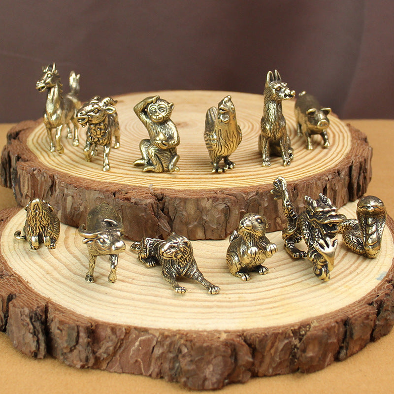 Artisan Brass Chinese Zodiac Ornaments