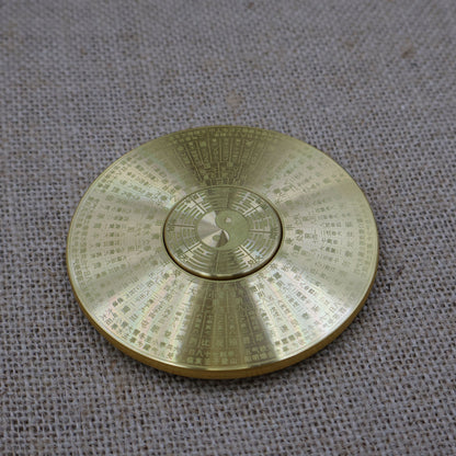 Brass Bagua 24 Solar Terms Compass