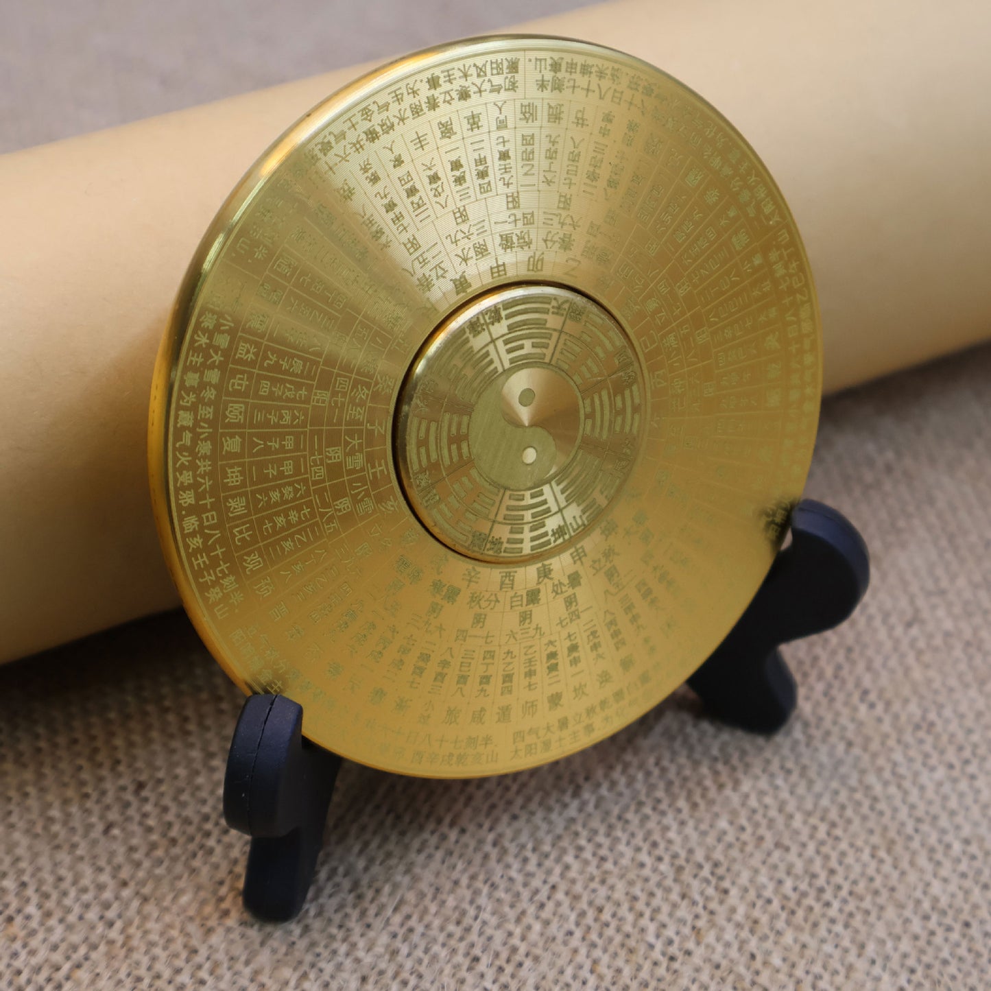 Brass Bagua 24 Solar Terms Compass