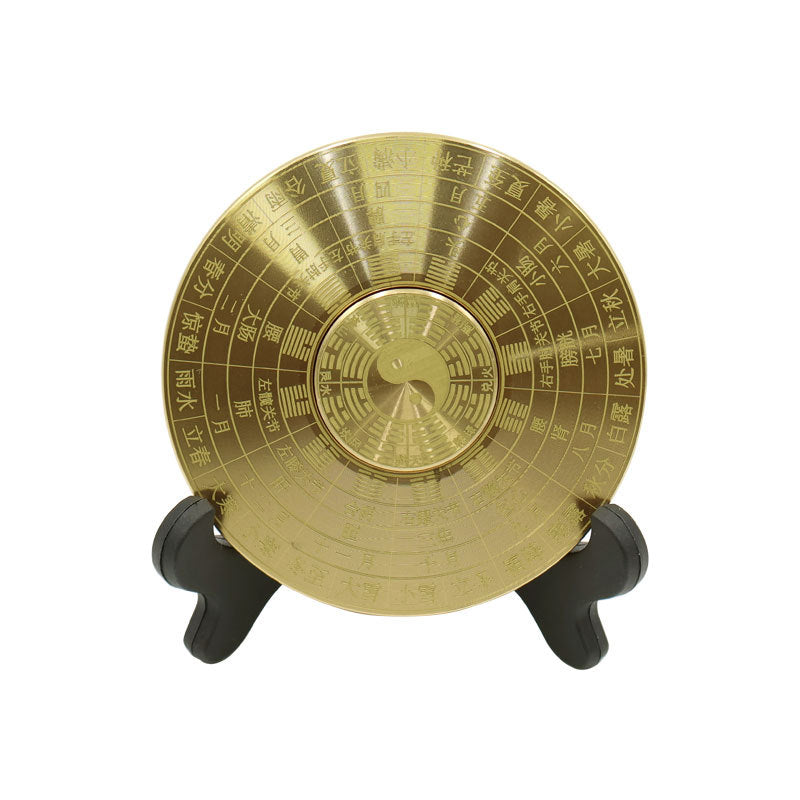 Brass Bagua 24 Solar Terms Compass