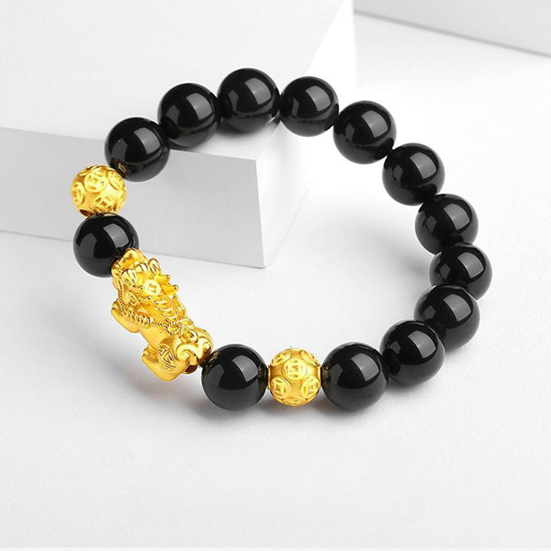Sterling Silver Pi Yao Wealth Guardian Bracelet - Attract Abundance &amp; Repel Negativity